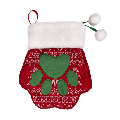 Kong Holiday Stocking Paw Large for Cats & Dogs - Poudre Pet & Feed Supply 2
